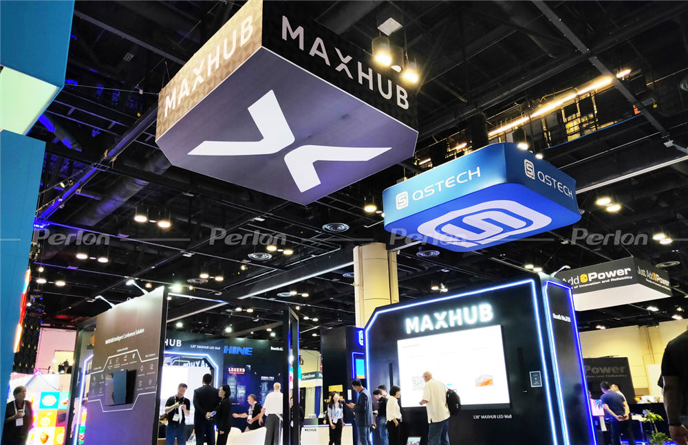 MAXHUB&青松-美國展臺(tái)設(shè)計(jì)搭建