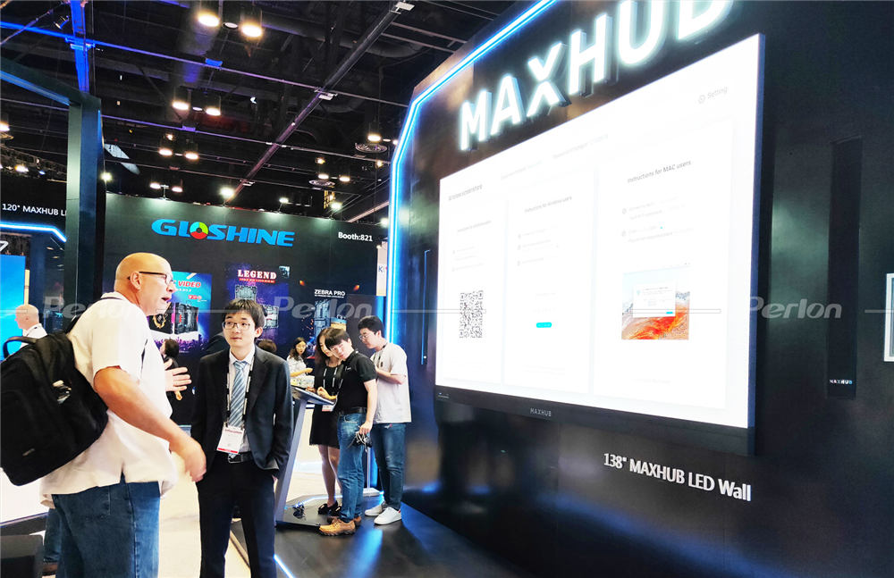 MAXHUB&青松-美國展臺(tái)設(shè)計(jì)搭建