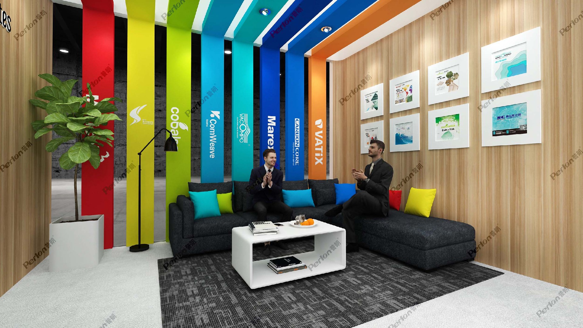 德國展會搭建現場圖